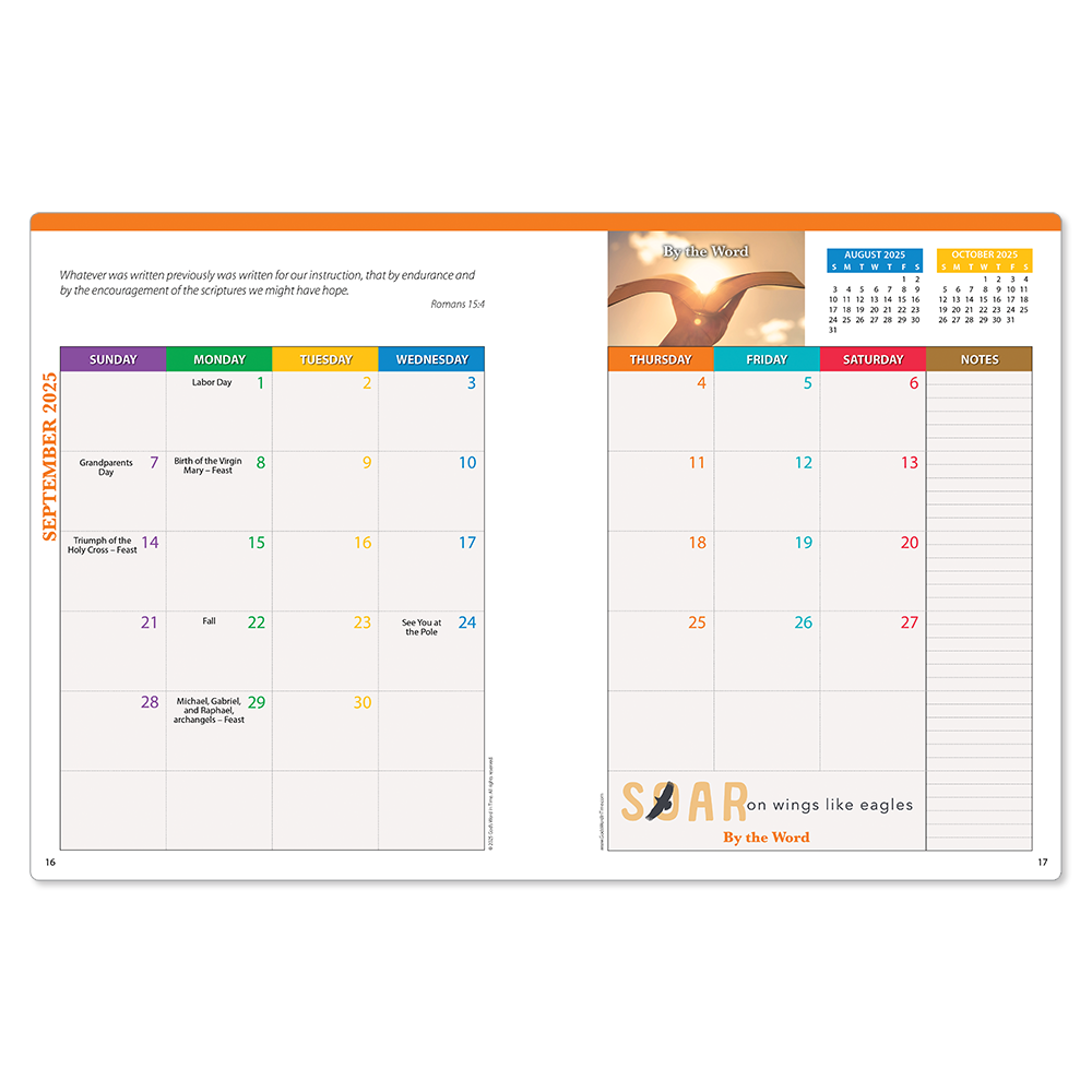 2025-26 Elementary Teacher Catholic Planner (NAB) - SOAR