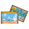 Front and back of Paul's Shipwreck activity card