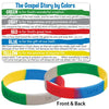 Silicone Bracelet & Card - Gospel Story by Colors