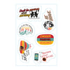 Encouraging vinyl cling stickers for Christian kids