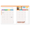 Monthly calendar of Imprintable Elementary or Middle School Scripture student planner