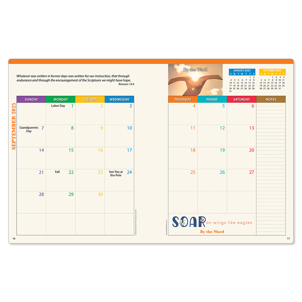 202526 Primary Grades Scripture Planner (ESV) God