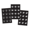 Glow in the Dark Stickers - 3 designs